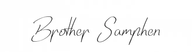 Brother Samphen  font caratteri gratis