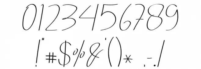 Brother Samphen Font OTHER CHARS