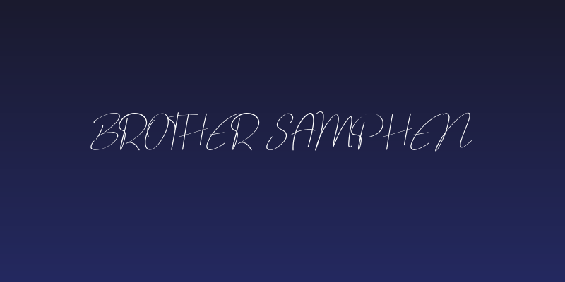 Brother Samphen Social Header