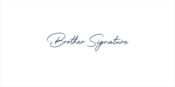 Brother Signature Logo