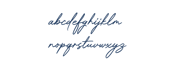 Brother Signature Lowercase