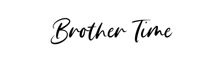 Brother Time Caratteri