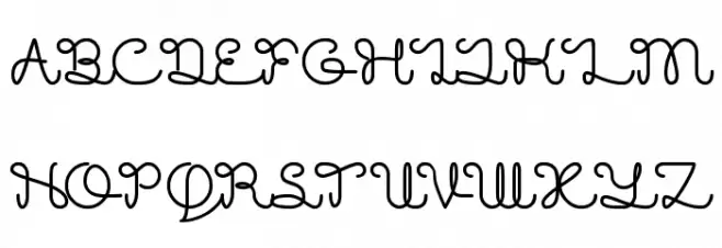 Brother フォント 大文字