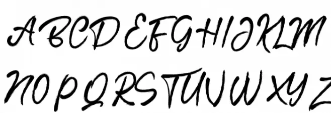 BrotherFree Schriftart Groß