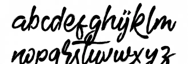 BrotherFree Font Litere mici
