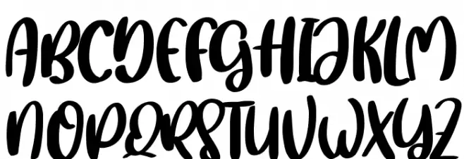 BrotherGlow Demo Schriftart Groß