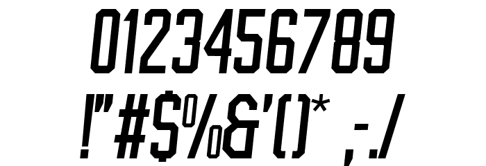 BrotherJhonBold Italic Font OTHER CHARS