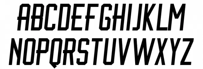 BrotherJhonBold Italic 字体 大写