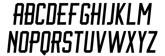BrotherJhonBold Italic Font LOWERCASE