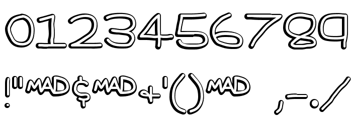BrotherMan Font OTHER CHARS