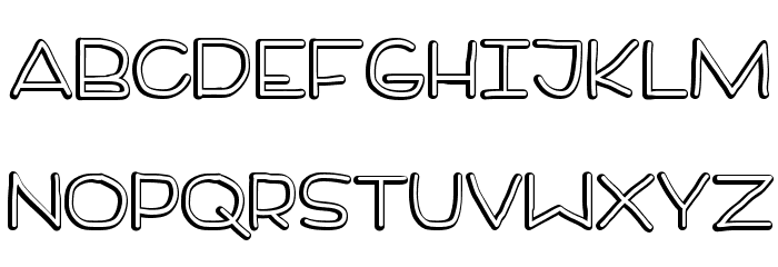 BrotherMan Font LOWERCASE