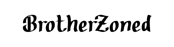 BrotherZoned  Free Fonts Download