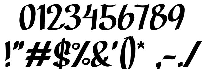 BrotherZoned Font OTHER CHARS