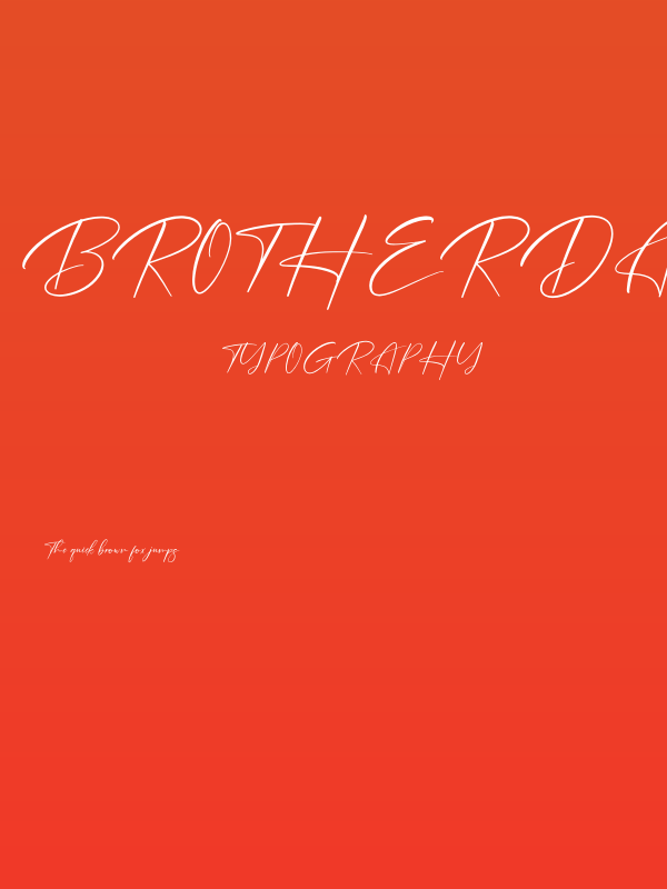 Brotherdam Signature Poster