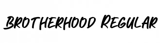 Brotherhood Regular  تنزيل الخطوط