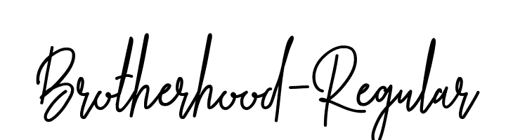 Brotherhood-Regular  لخطوط تنزيل