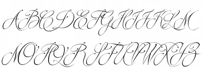 Brotherhood Script Schriftart Groß