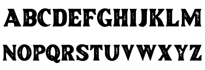 Brotherland-Aged Font LOWERCASE
