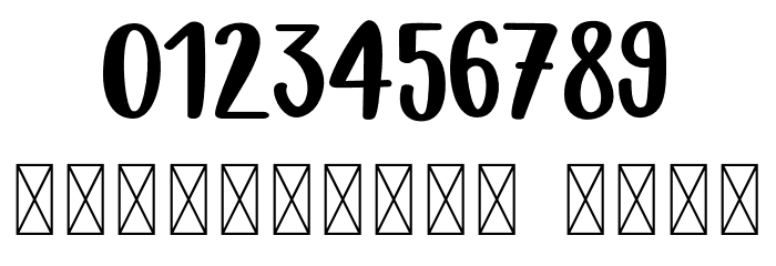 Brotherley-Bold Font OTHER CHARS