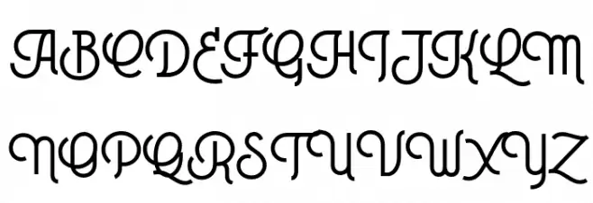 Brotherline Schriftart Groß