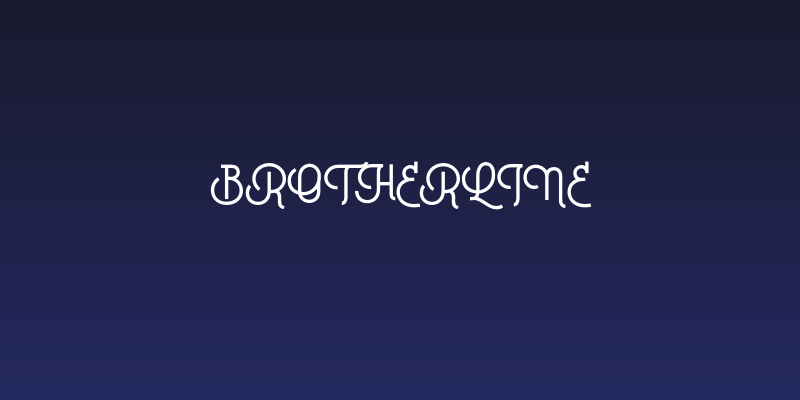 Brotherline Social Header