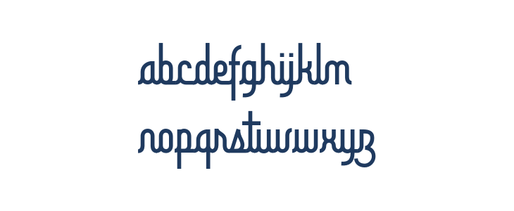 Brotherline Lowercase