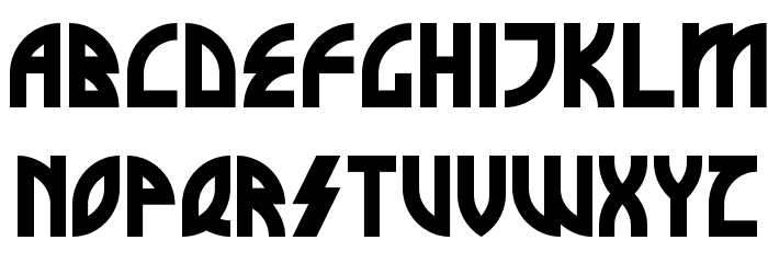Brothers of Metal Font LOWERCASE