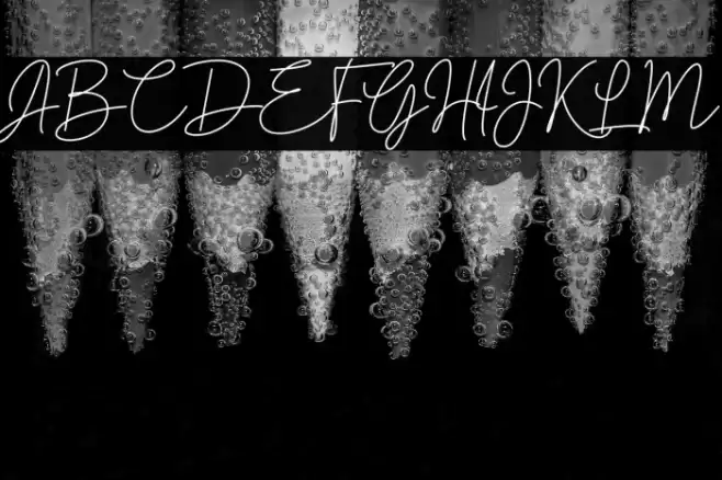 Brotherside Signature Font examples