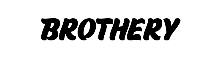 Brothery  les polices de caractères gratuit tlcharger