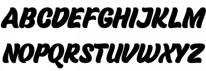 Brothery خط أحرف صغيرة