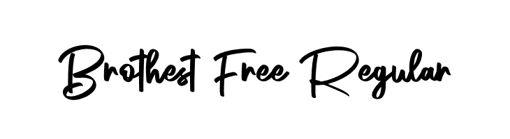 Brothest Free Regular  Frei Schriftart Herunterladen