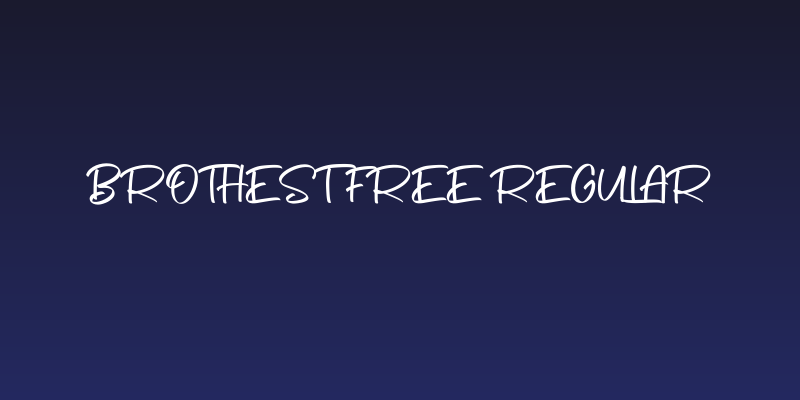 Brothest Free Regular Social Header