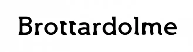 Brottardolme  Descarca Fonturi Gratis