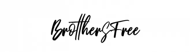 Brotthers Free  Скачать бесплатные шрифты