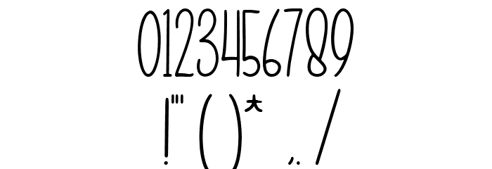 Brotusse Font OTHER CHARS
