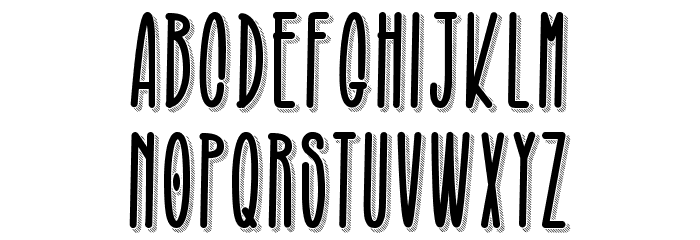 Broughesnaro Font LOWERCASE