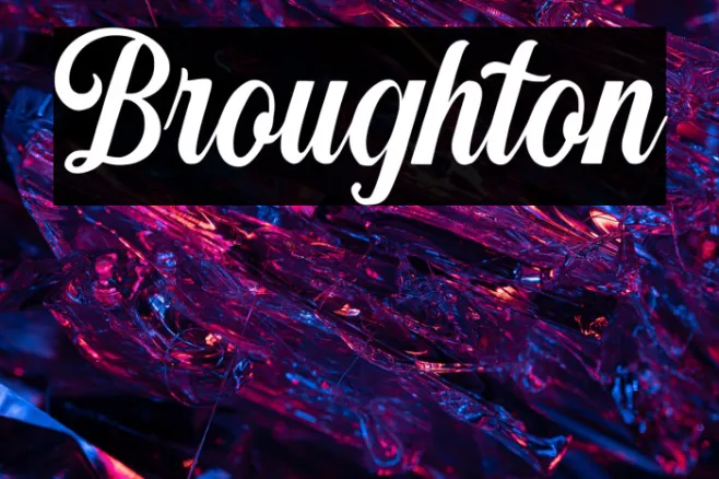 Broughton Example 1