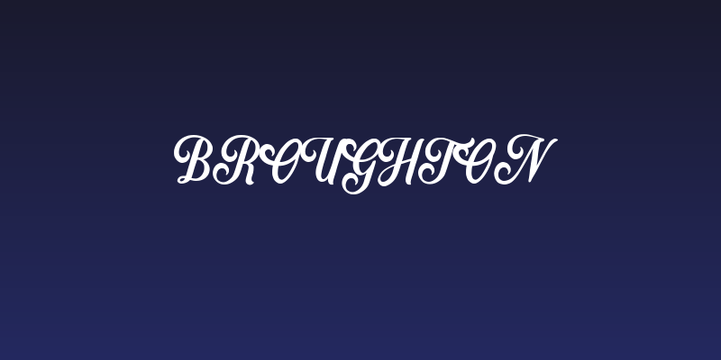 Broughton Social Header