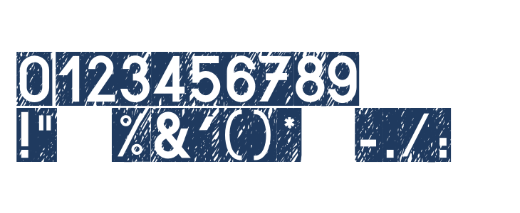 Brouillis-Regular Other Characters