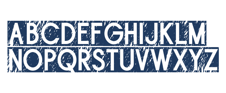 Brouillis-Regular Lowercase