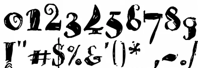 Brouss Polices AUTRES CHARS