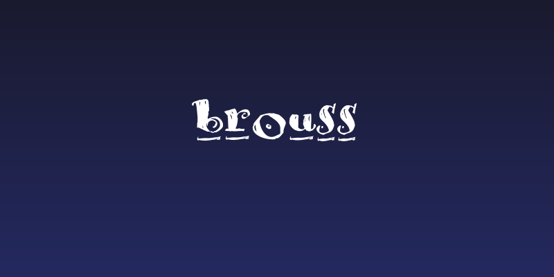 Brouss Social Header