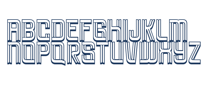 Brovic Inline Extrude Lowercase