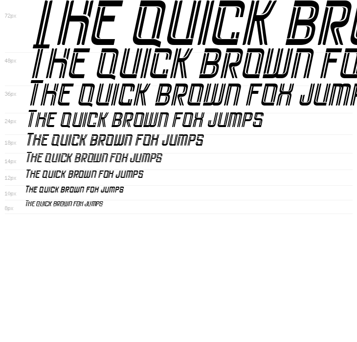 Brovic Inline Oblique Waterfall