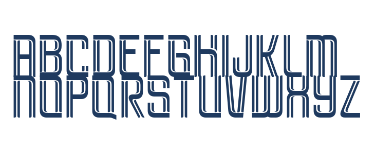 Brovic Inline Uppercase