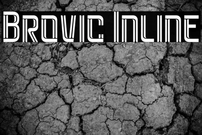 Brovic Inline Caratteri examples