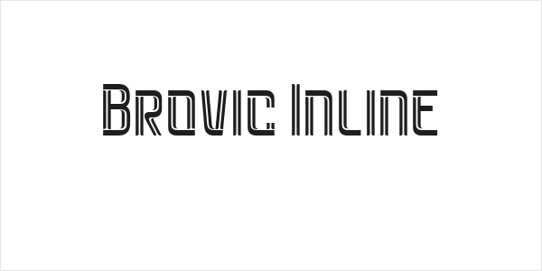 Brovic Inline Logo