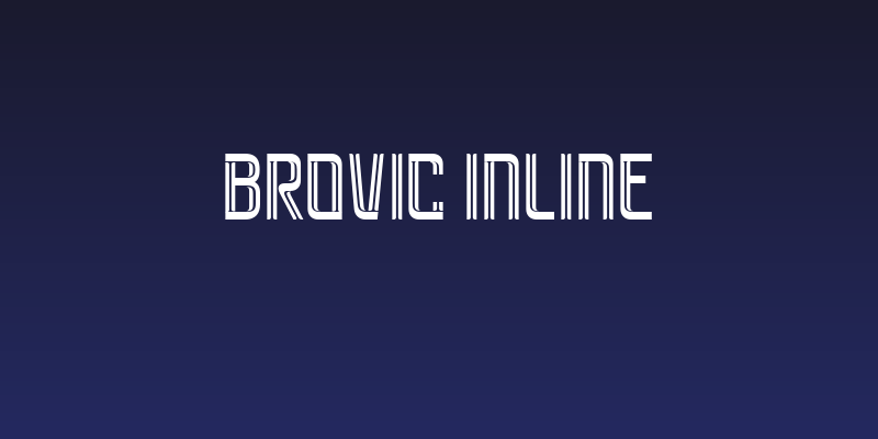 Brovic Inline Social Header