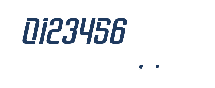 Brovic Oblique Other Characters