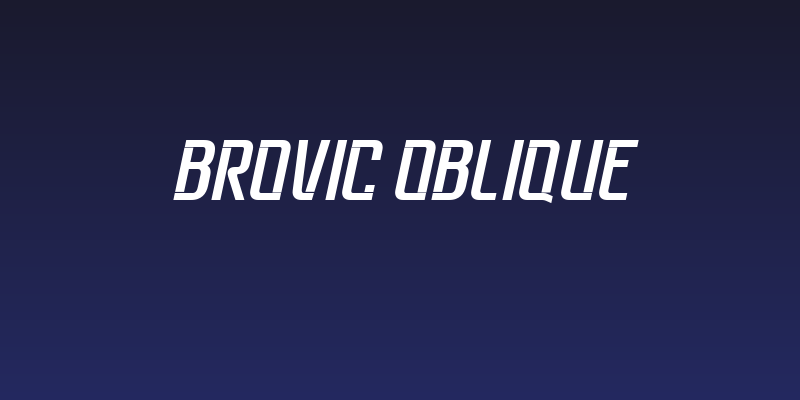 Brovic Oblique Social Header
